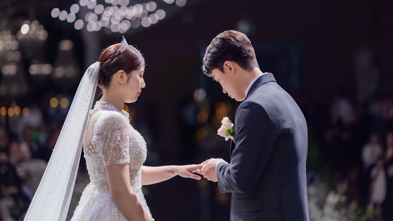 [바이마키] 천안 티웨딩 그레이스홀 - 식중 원본 영상 4K l 본식영상 l 본식DVD I 오브제웨딩 | 알루메리지 | 시네마형
