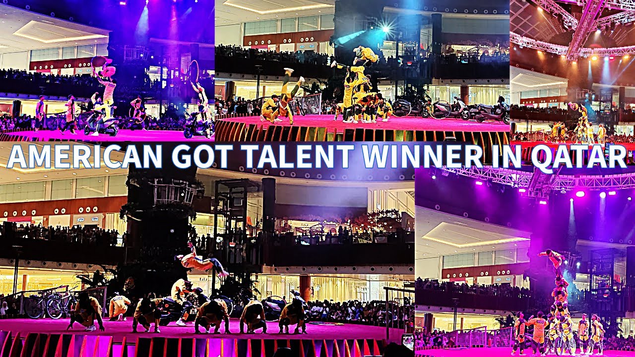 MALL OF QATAR'S AMERICAN GOT TALENT WINNER'S SHOW.AMAZING DANCE AND ACROBATIC EVENTS IN QATAR