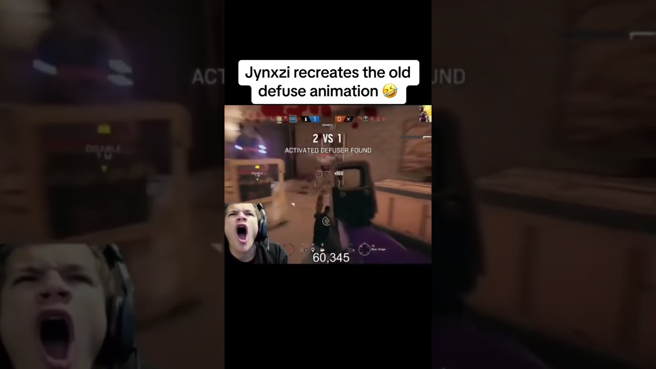Jynxzi recreates the old defuse animation 😭