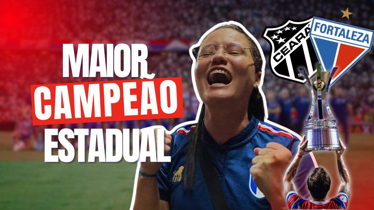 DECISÃO NOS PÊNALTIS! 🏆 Fortaleza vence o Ceará e conquista o 47º título cearense.
