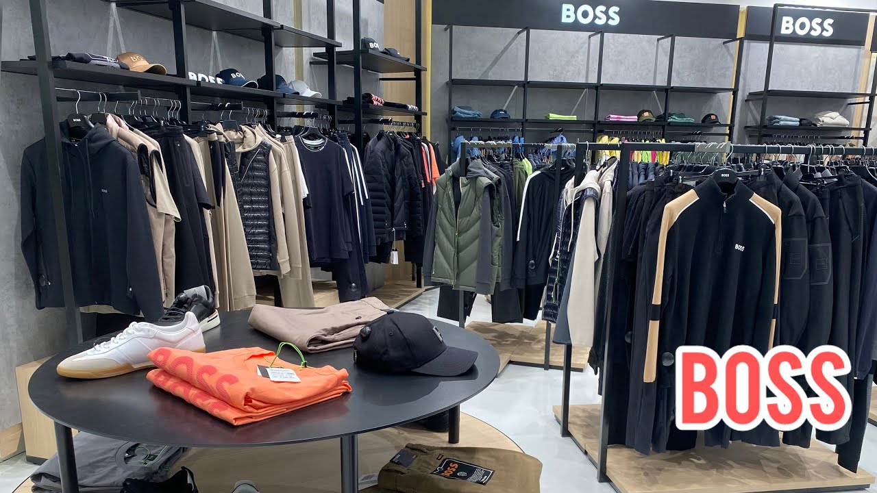 BOSS clothes collection for men and women