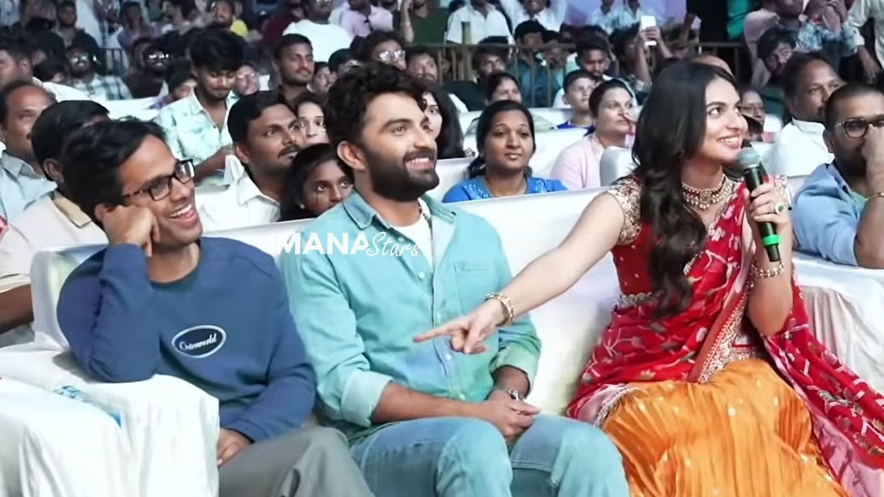 Anudeep KV, Vishwak Sen and Kayadu Lohar Hilarious Fun 😂 | Funky Movie Pre Release Event