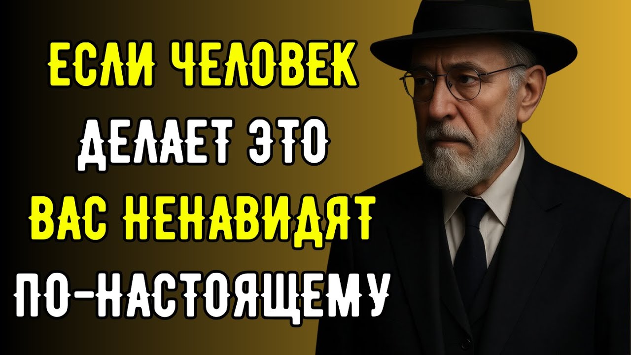 5 ЖЕСТОКИХ Признаков, Что Вас НЕНАВИДЯТ по-настоящему | Еврейская Мудрость