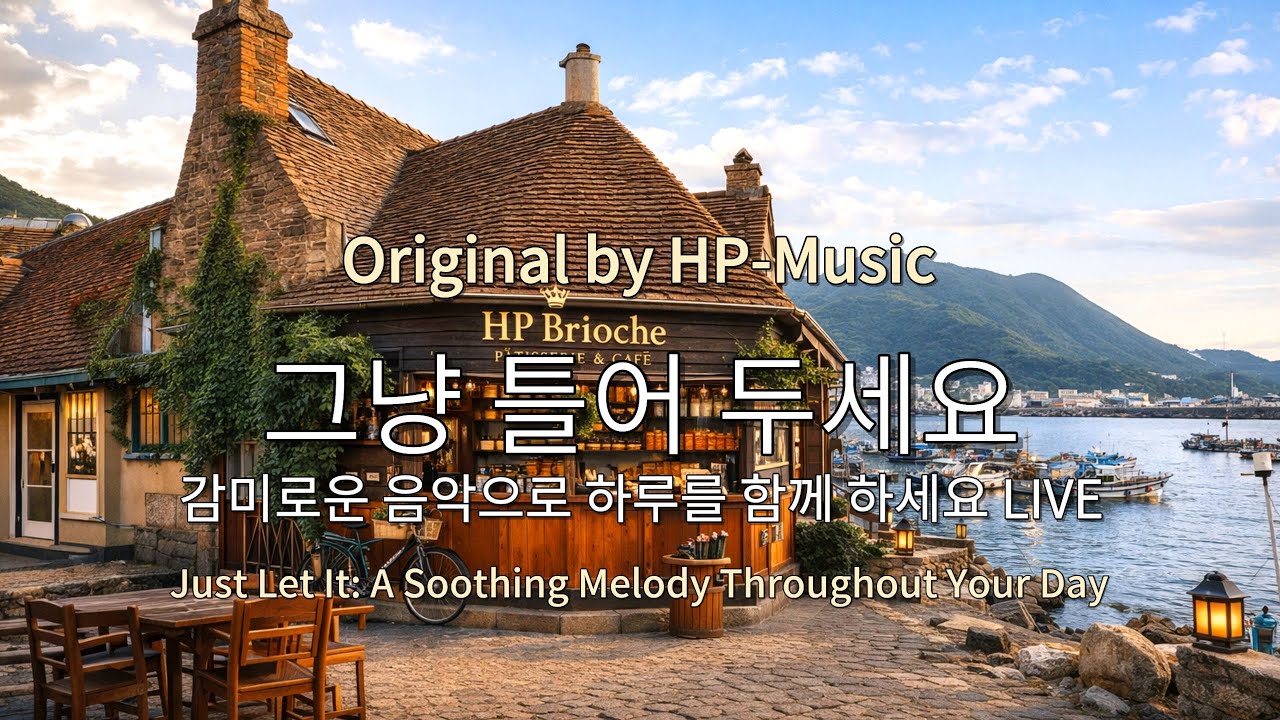 🎧그냥 틀어 놓으세요🎵 마음이 편해지는 감미로운 감성 팝- Just Let It Playlist Live 260112