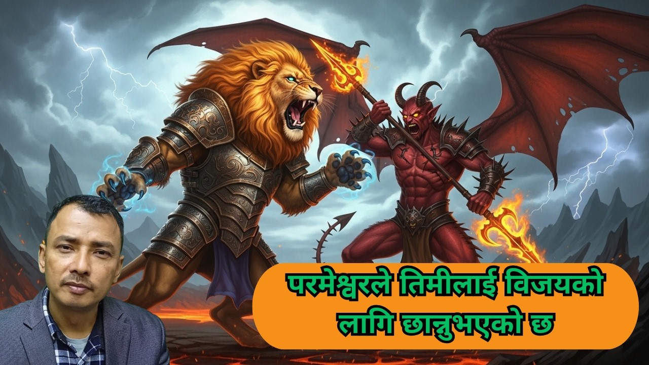 परमेश्वरले विजय दिनुहुन्छ / Nepali Christian Message । Nepali Christian Sermon । Ps .Kiran Rokka