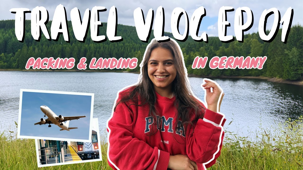 From India to Germany 🇮🇳✈️🇩🇪 | Packing + Landing in Europe | Travel Vlog EP 01
