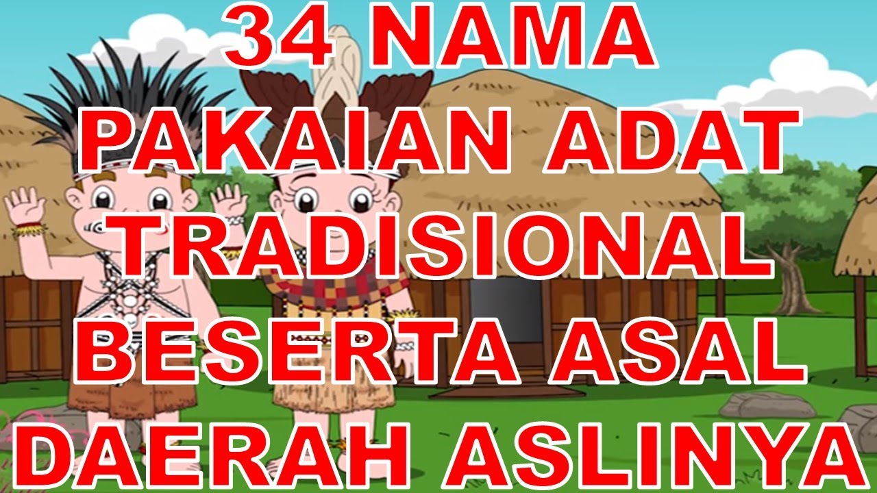 macam-macam pakaian adat indonesia