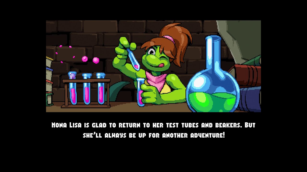 TMNT: Shredder's Revenge: Dimension Shellshock - All Cutscenes + Mondo Gecko and Mona Lisa Endings