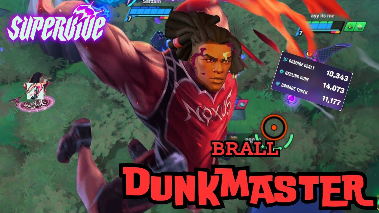 Dunkmaster Brall dominating SUPERVIVE High Elo Ranked! + Commentary