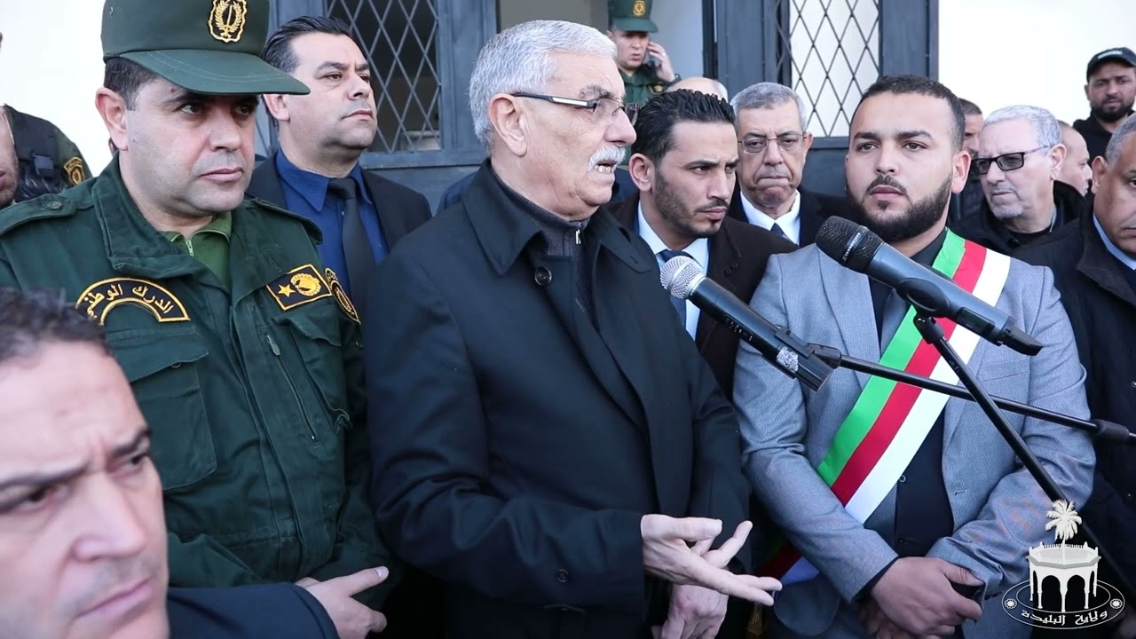 زيارة العمل والتفقد لوالي الولاية السيد أحمد معبد بلديات دائرتي العفرون وموزاية.