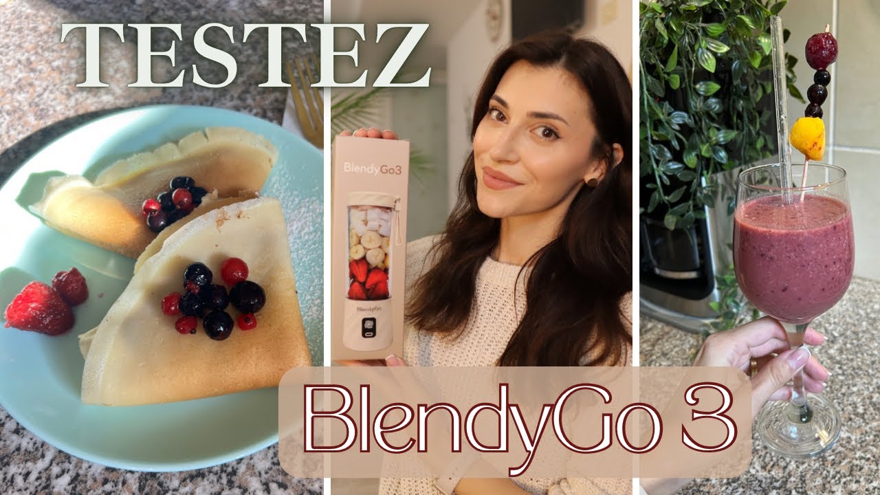 Testez BLENDYGO 3 // Primul meu blender WIRELESS 💥