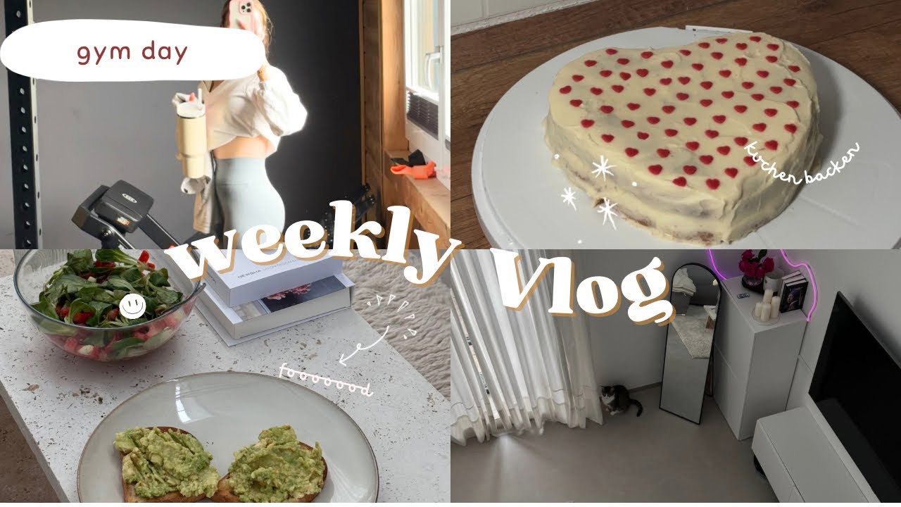 #Vlog | Wochenvlog - Kuchen backen, DM Einkauf, Frühstücksrezept 🌸💕