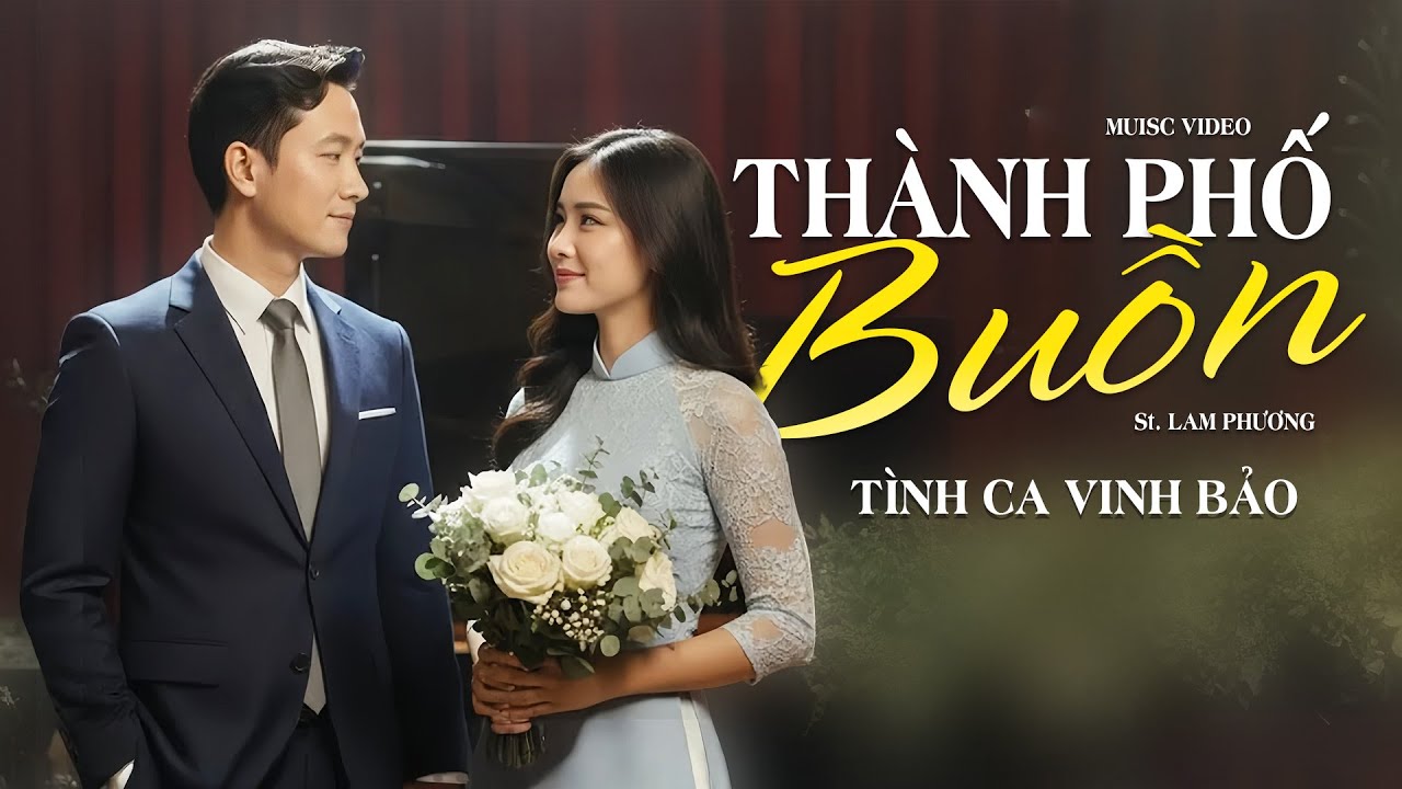 THÀNH PHỐ BUỒN (St. Lam Phương) | VINH BẢO | Ca Khúc Bolero Khiến Hàng Triệu Người Thích Mê