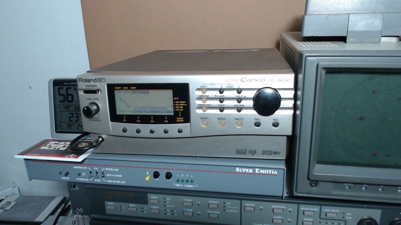 No context Synth 00: Roland SC8850, MIDI