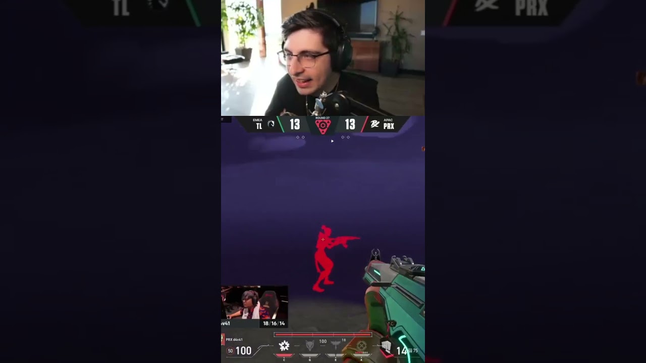 SEN Shroud reacts to 5KM satchel by TL SCREAM VCT CHAMPIONS 2022 ISTANBUL