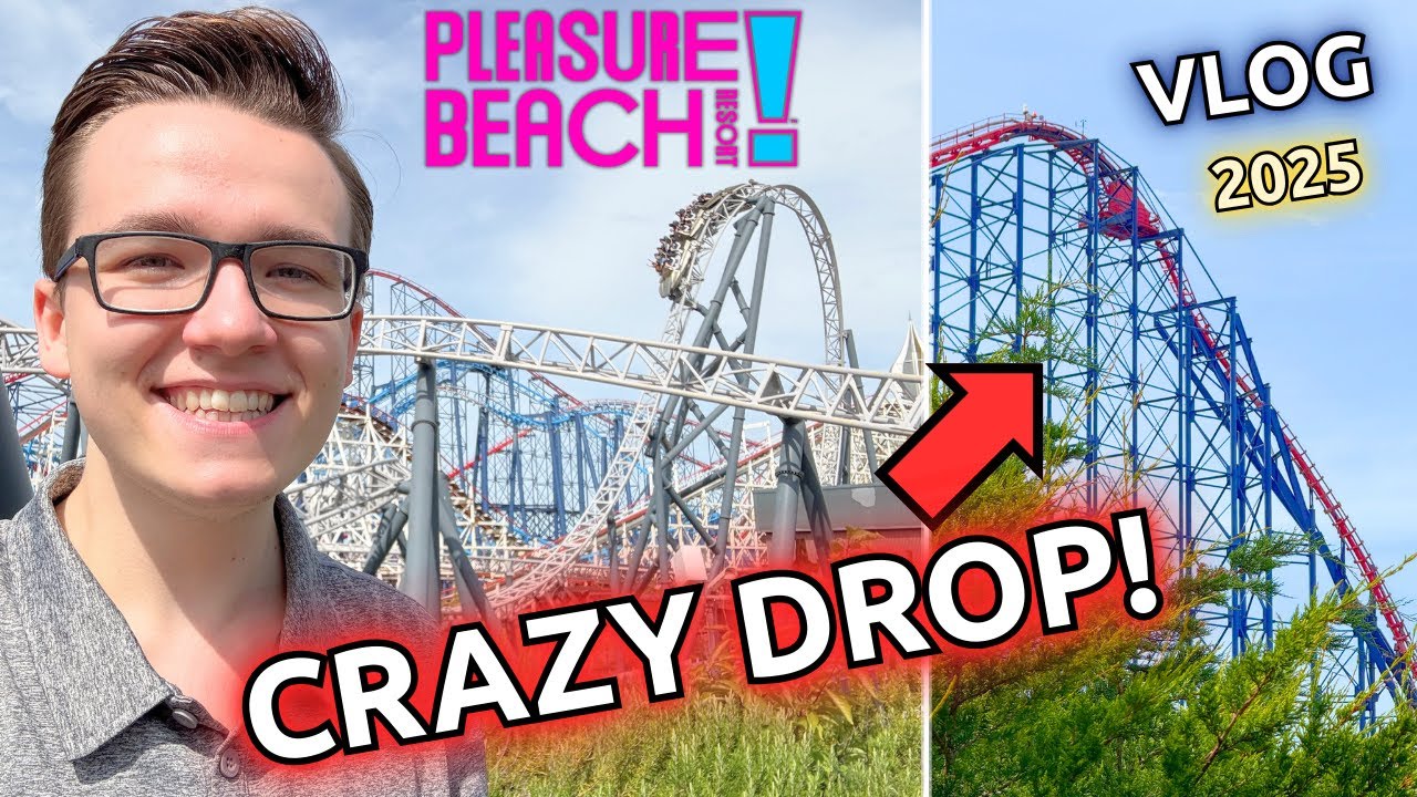 Blackpool Pleasure Beach Vlog - August 2025