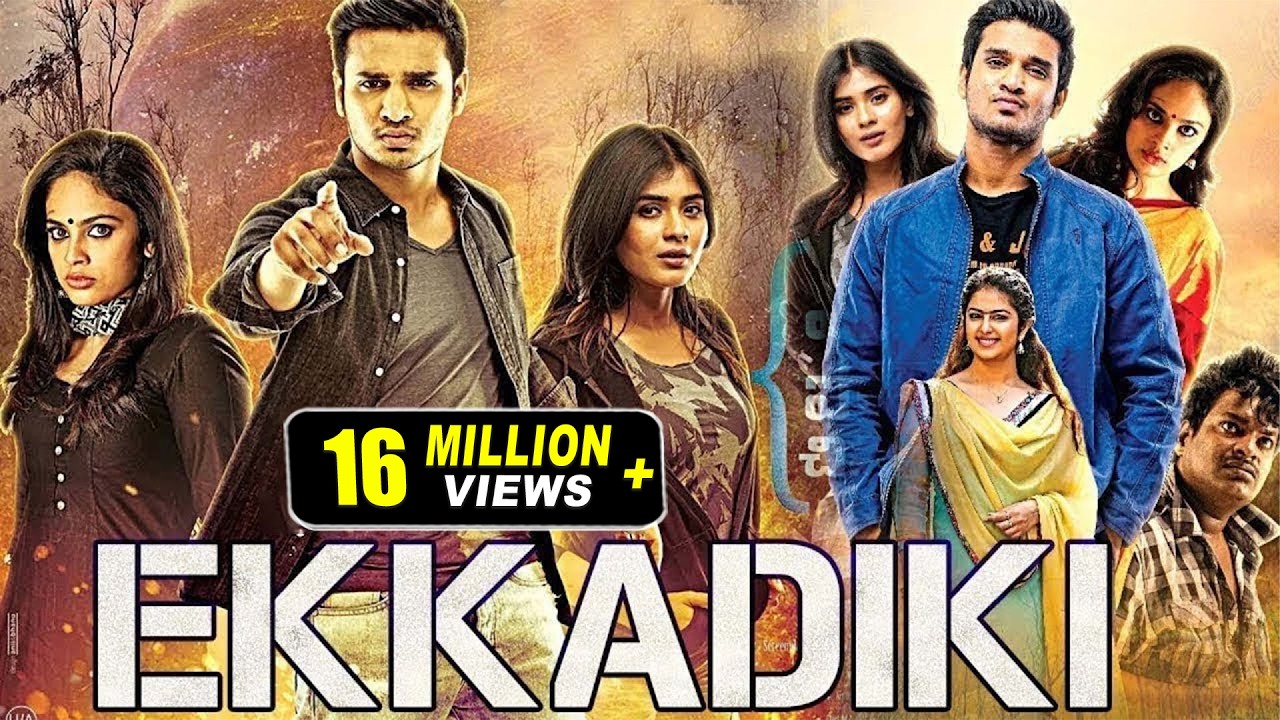 Ekkadikki | New Released South Indian Hindi Dubbed Movie 2024 | Nikhil Siddharth, Hebah Patel