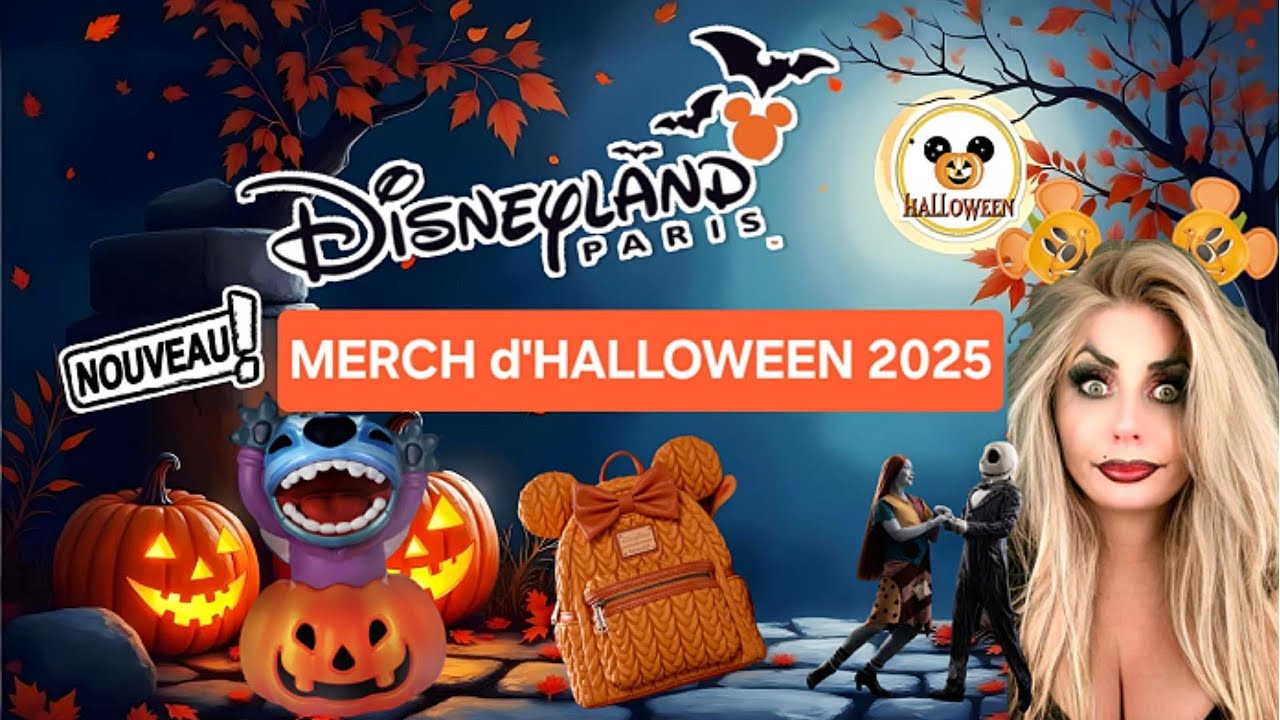 🎃MERCHANDISING d'HALLOWEEN 2025 à DISNEYLAND PARIS (22 septembre 2025) 🎃 Tour complet des boutiques