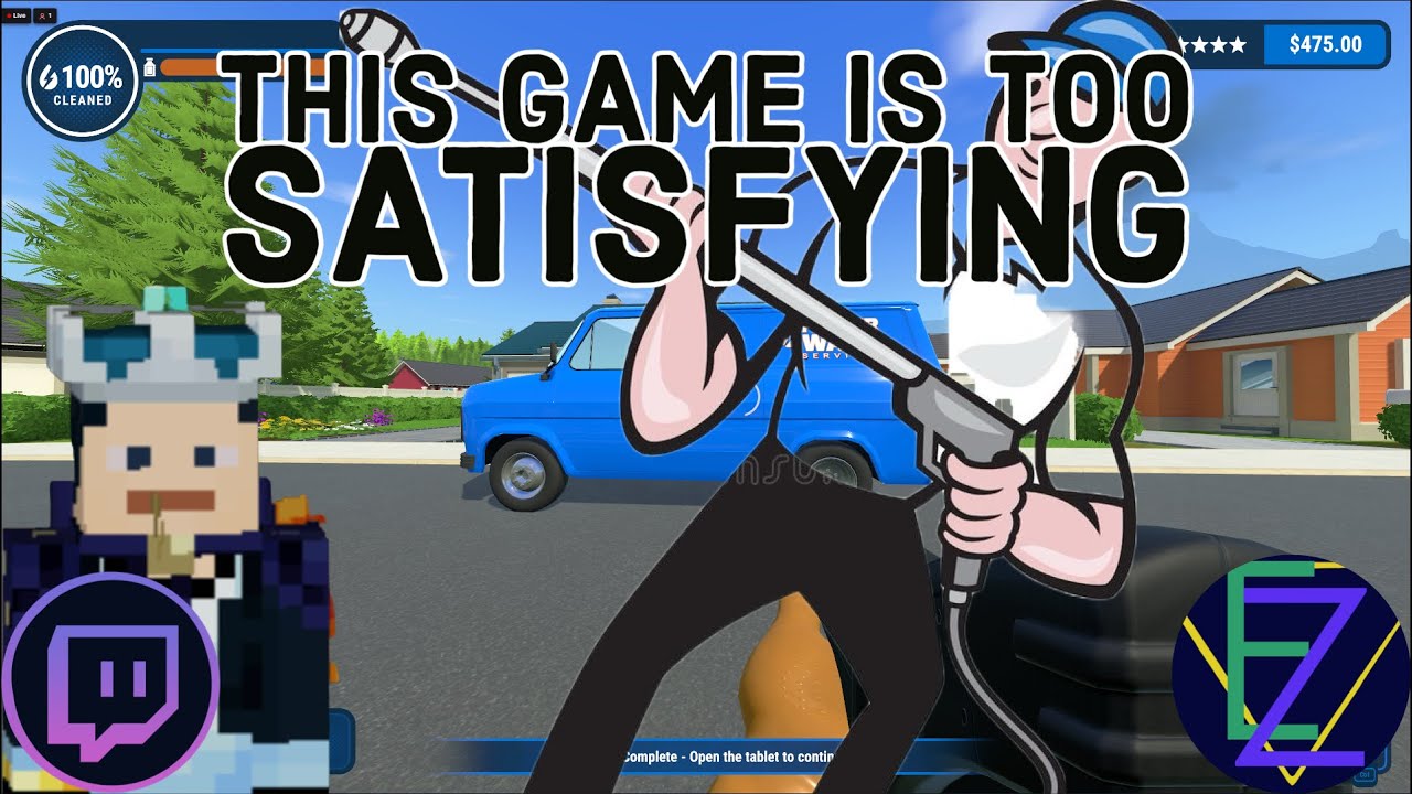 The Most Satisfying Game Ever | Power wash Simulator