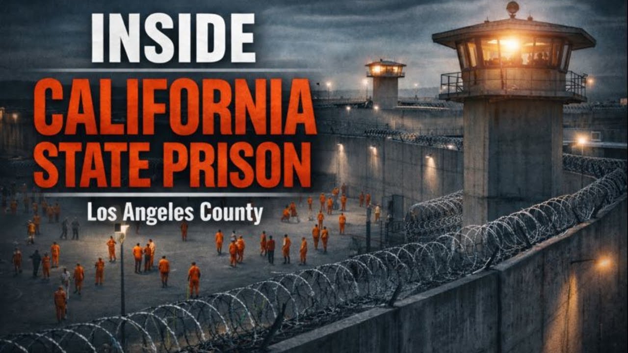 Inside California State Prison, Los Angeles County | Life Behind Concrete and Steel