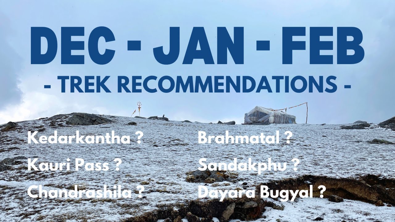 Best Himalayan SNOW TREKS in INDIA | My Ultimate recommendations for beginner Winter Treks in India