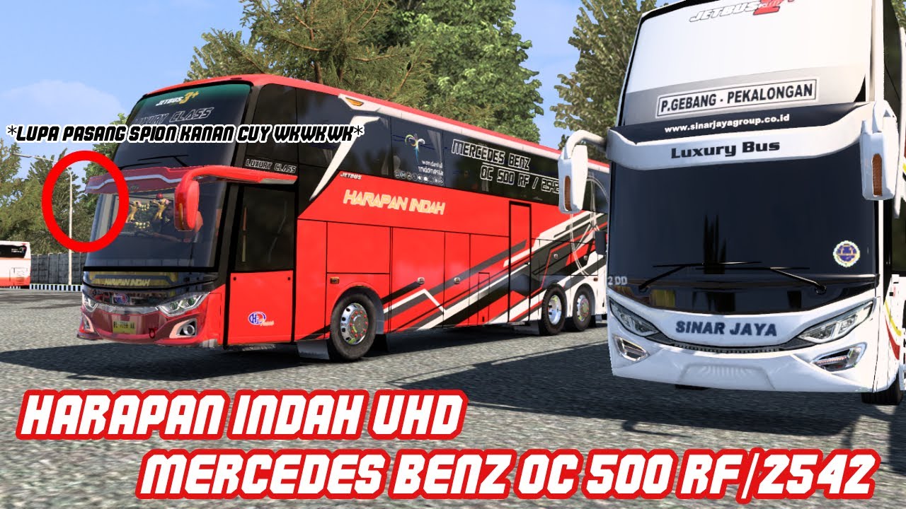 Nyobain Bus Harapan Indah UHD dari Weleri sampai Terminal Semarang || ETS 2 Indonesia Gameplay