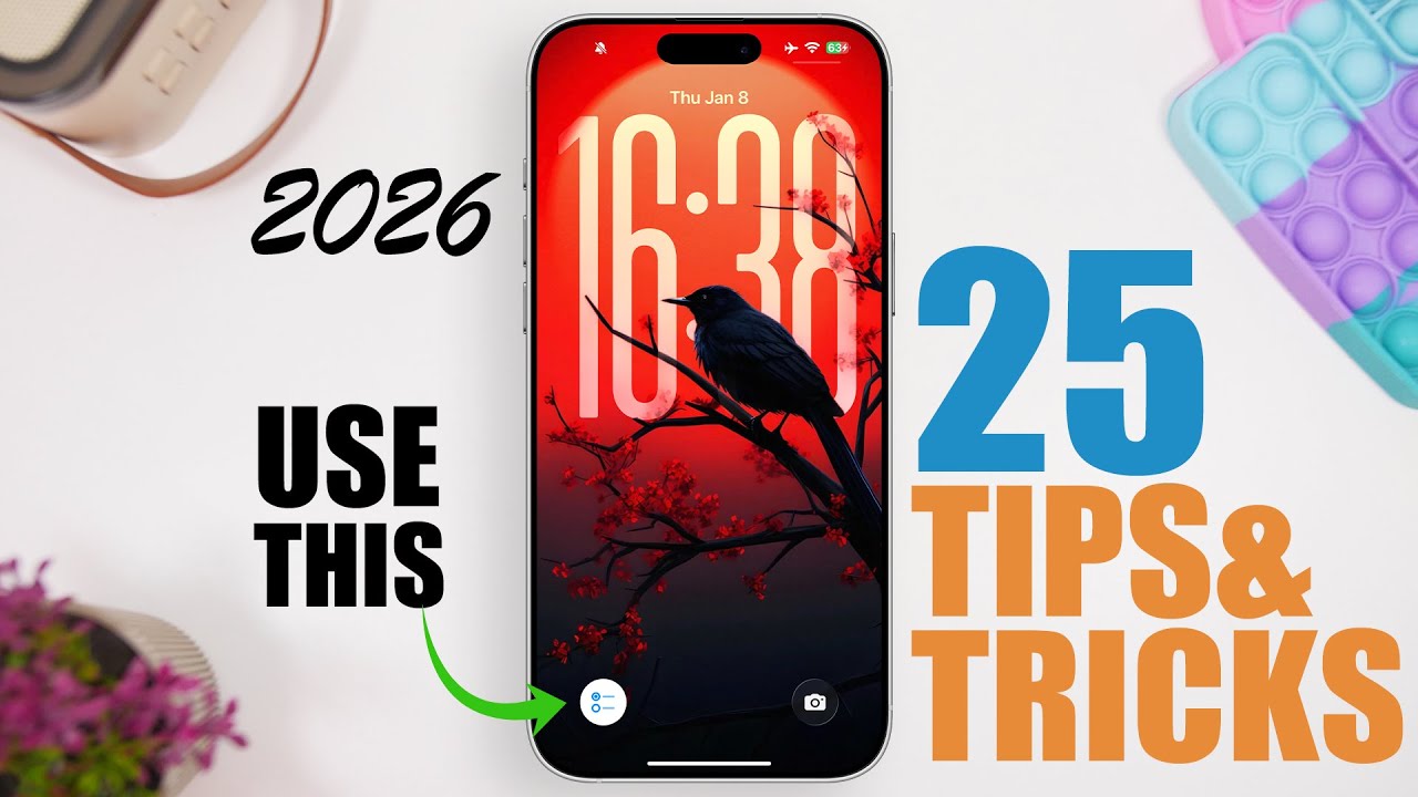 25 iPhone TIPS & TRICKS Every User Should Know in 2026 !