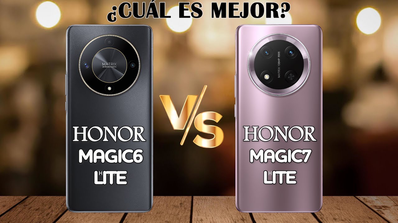 Honor Magic 6 Lite Vs Honor Magic 7 Lite