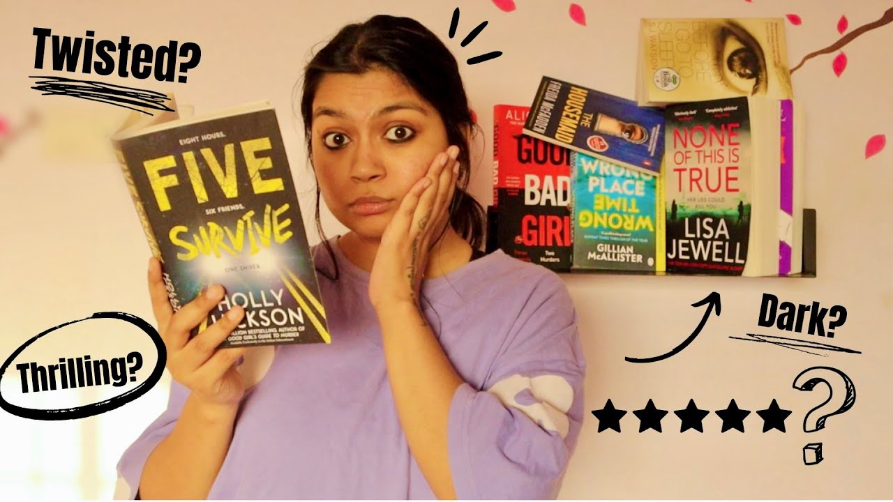 I read only THRILLERS for 7 days | Thriller Vlog Part 2 | Popular/Viral Thrillers for Beginners