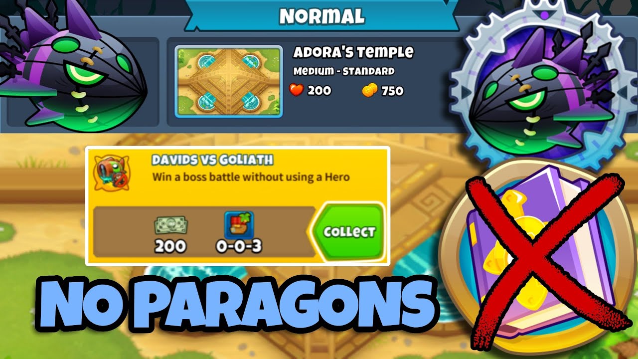 Lych Normal Tutorial || No Monkey Knowledge + No Hero Achievement || Adora's Temple (BTD6)