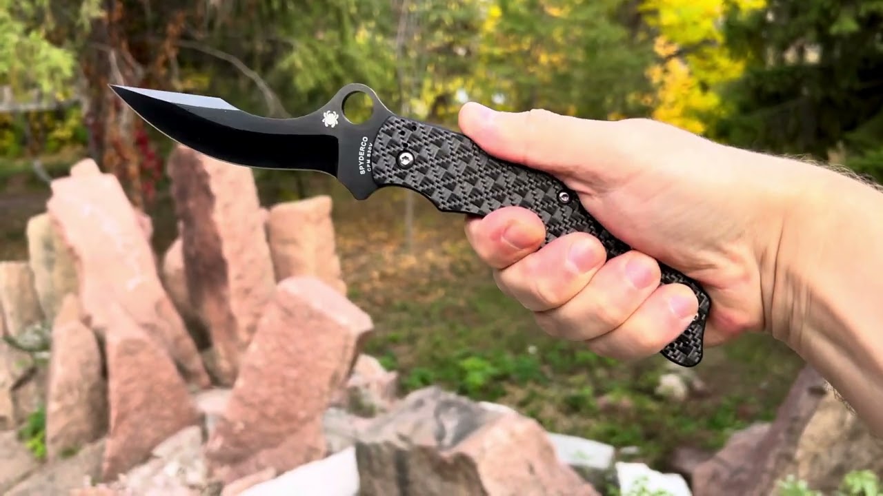 SPYDERCO LACI SZABO, Осенний паучок, паучище 🕷️ Нож 2013 г.в.  C146CFP