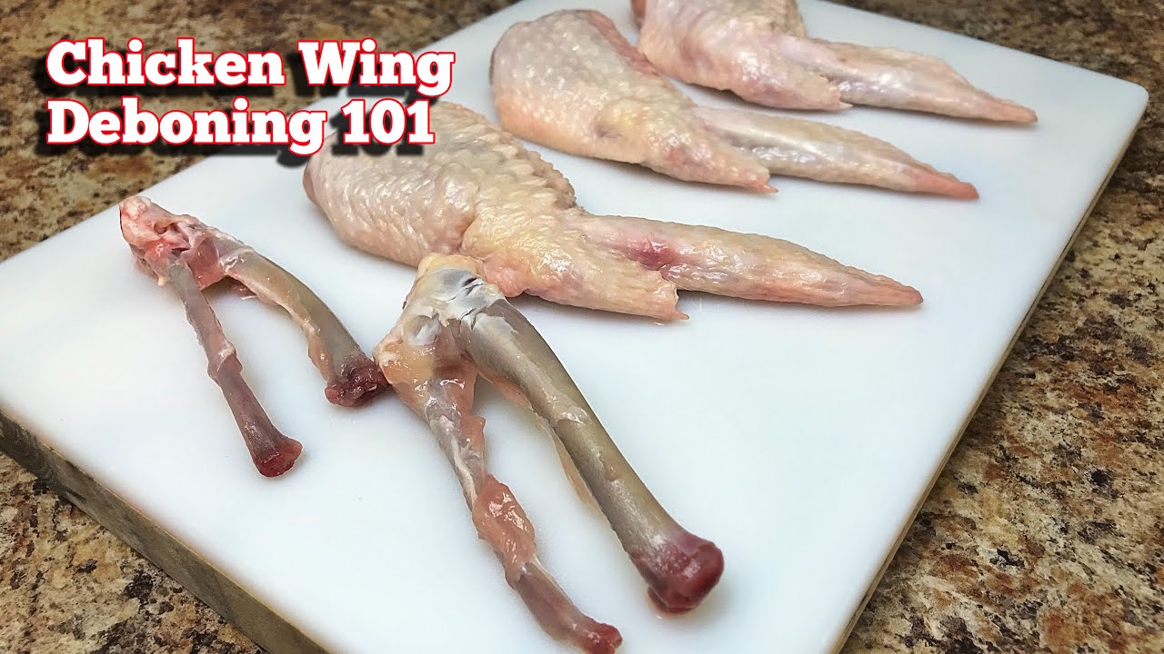 How to Debone Chicken Wings   I  Quick and Simple