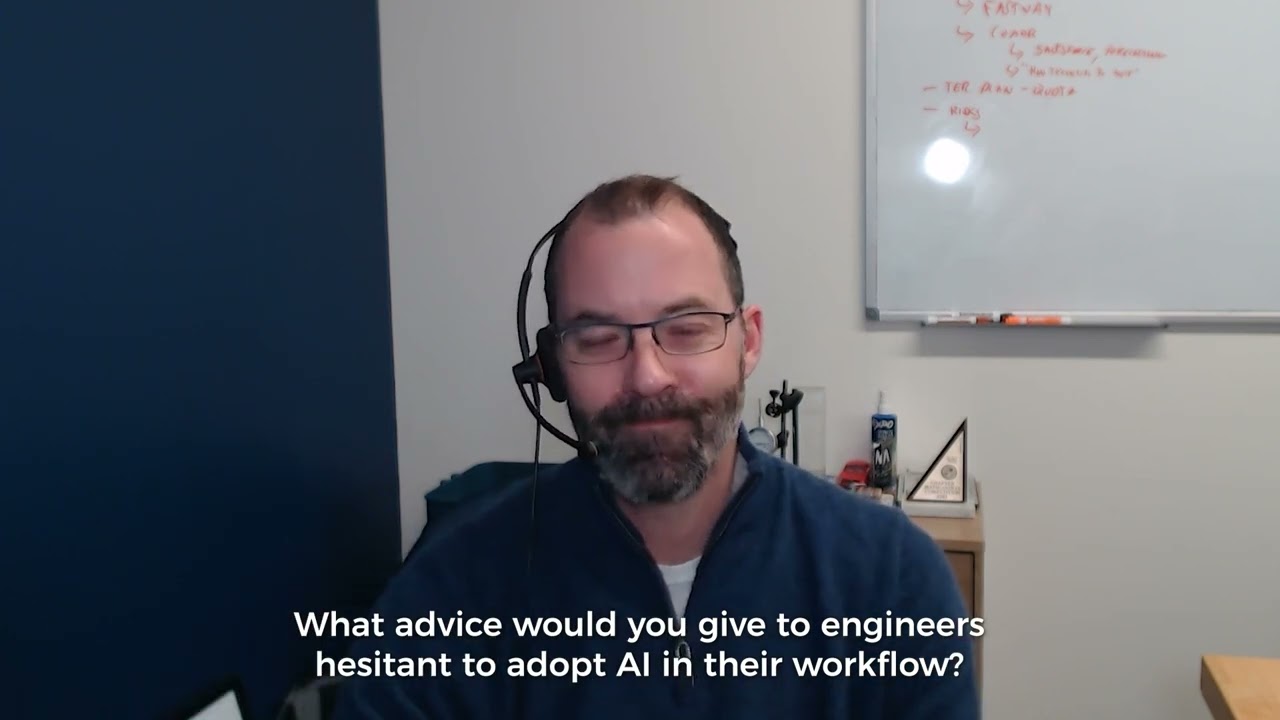Advice to engineers hesitant to adopt AI in their workflow