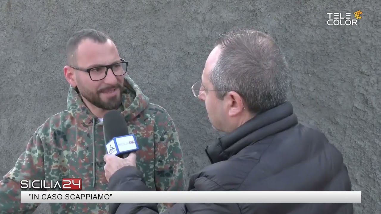 I catanesi: "Siamo pronti a scappare"