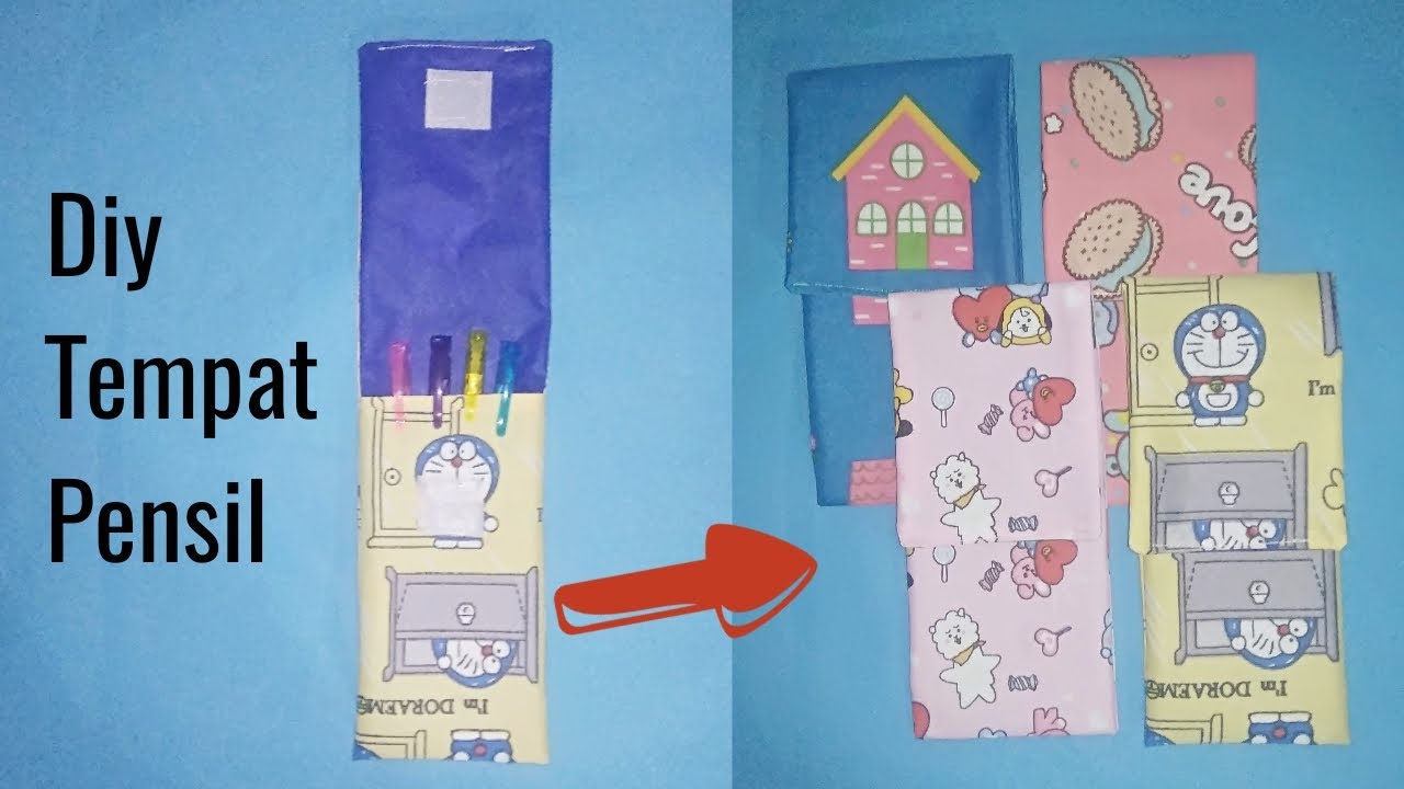 Cara Membuat Tempat Pensil
