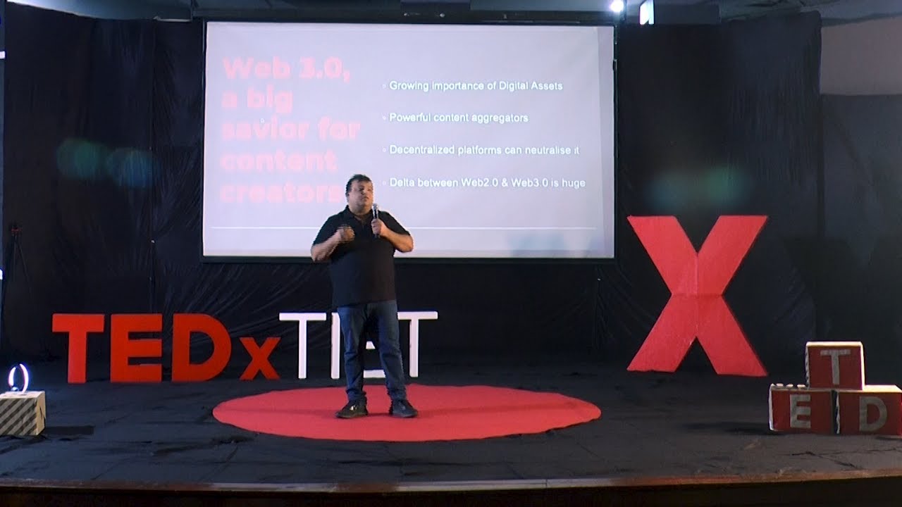 Web3.0 and How it is India's Big Chance in Worldwide Tech | Deepak Goyal | TEDxTIET
