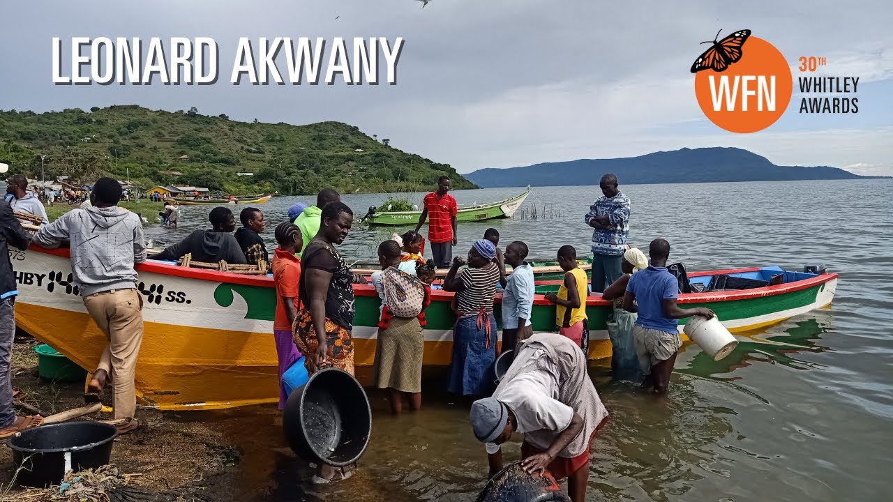 Leonard Akwany | Sir David Attenborough presents the 2023 Whitley Award winner | Kenya