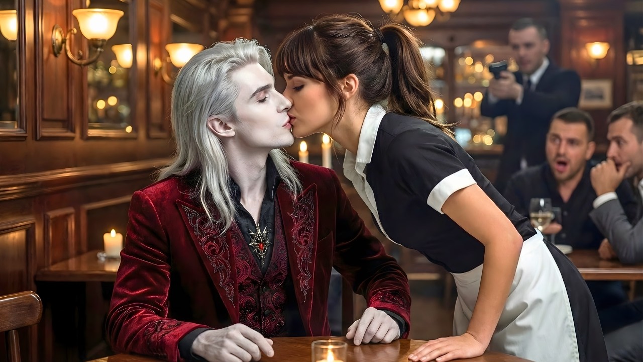 To Save A Stranger, She Kissed Him In Front Of Everyone—Unaware He Was The Vampire King