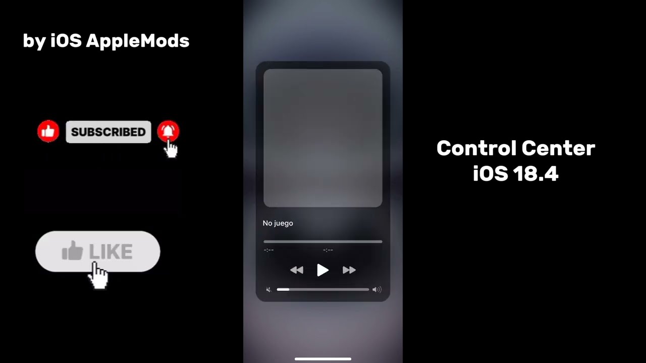 Centro de Control iOS 18.4 para ANDROID!! | by iOS AppleMods