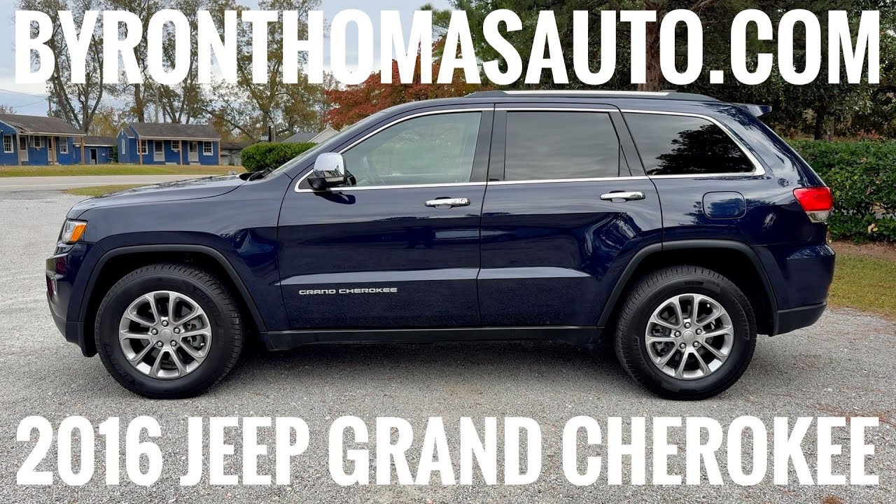 2016 Jeep Grand Cherokee LIMITED 2WD w/ 122,000 miles - ByronThomasAuto.com - Scotland Neck, NC