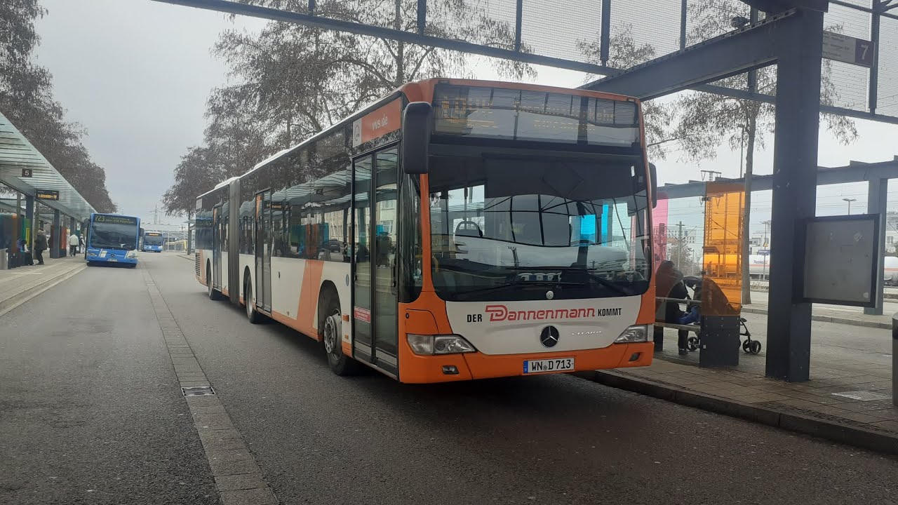 Mitfahrt Omnibusverkehr Kirchheim Mercedes-Benz Citaro O530 Facelift G Wagennummer 713 SEV R46E