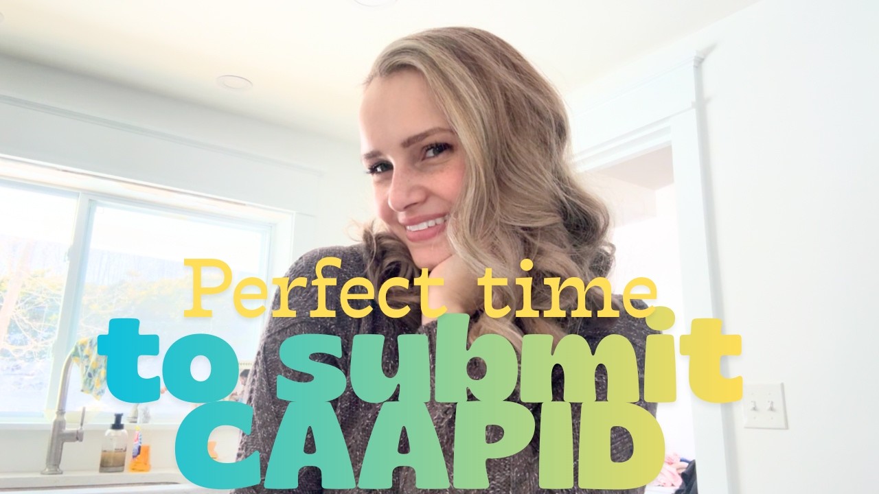 When to submit your CAAPID application