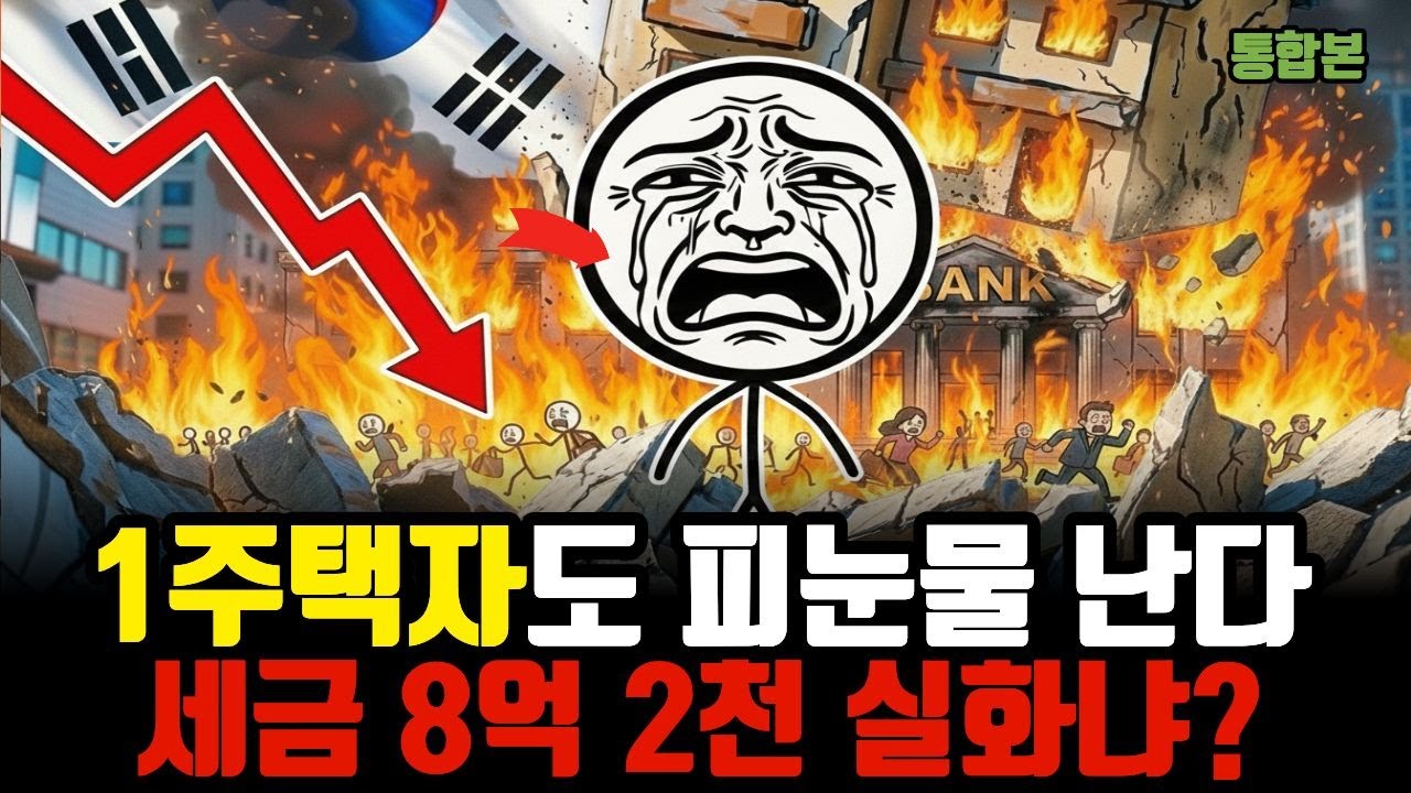 2026년 부동산 세금 폭탄: 양도세 82.5% vs 1주택자 보유세 현실!(통합본) 