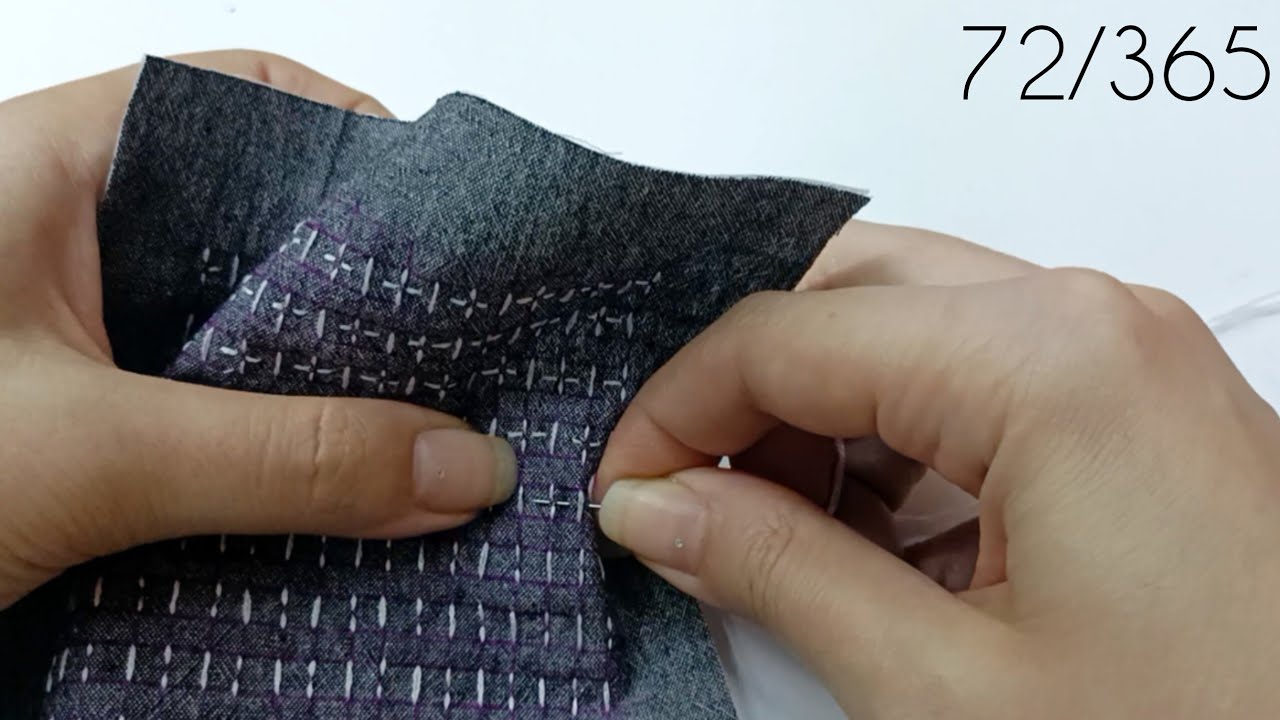 Sashiko project. Day 72