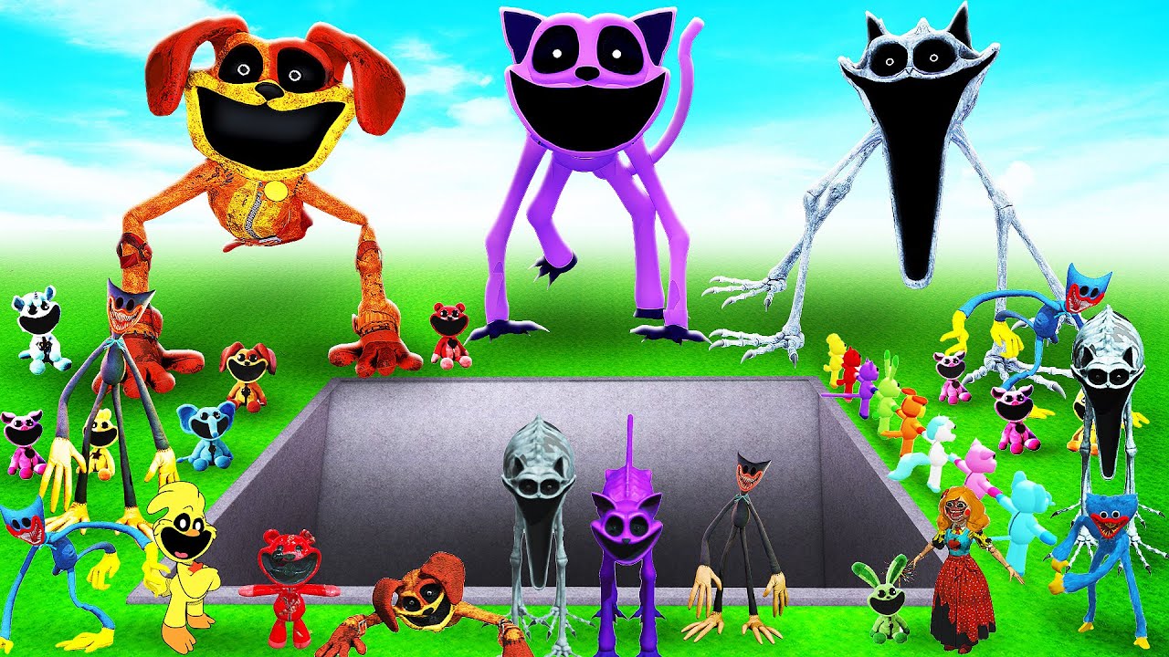 LA FAMIGLIA DI POPPY PLAYTIME 3 LANCIATA NEL VUOTO! BUCO POPPY PLAYTIME su GMOD