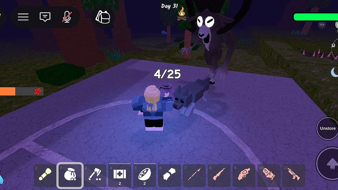 99 Nights in The Forest, I Was Wounded by a Ram