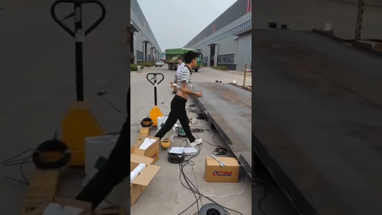 India truck Weight Machine electronic Floor Scale 10Ton truck Weighing Scale