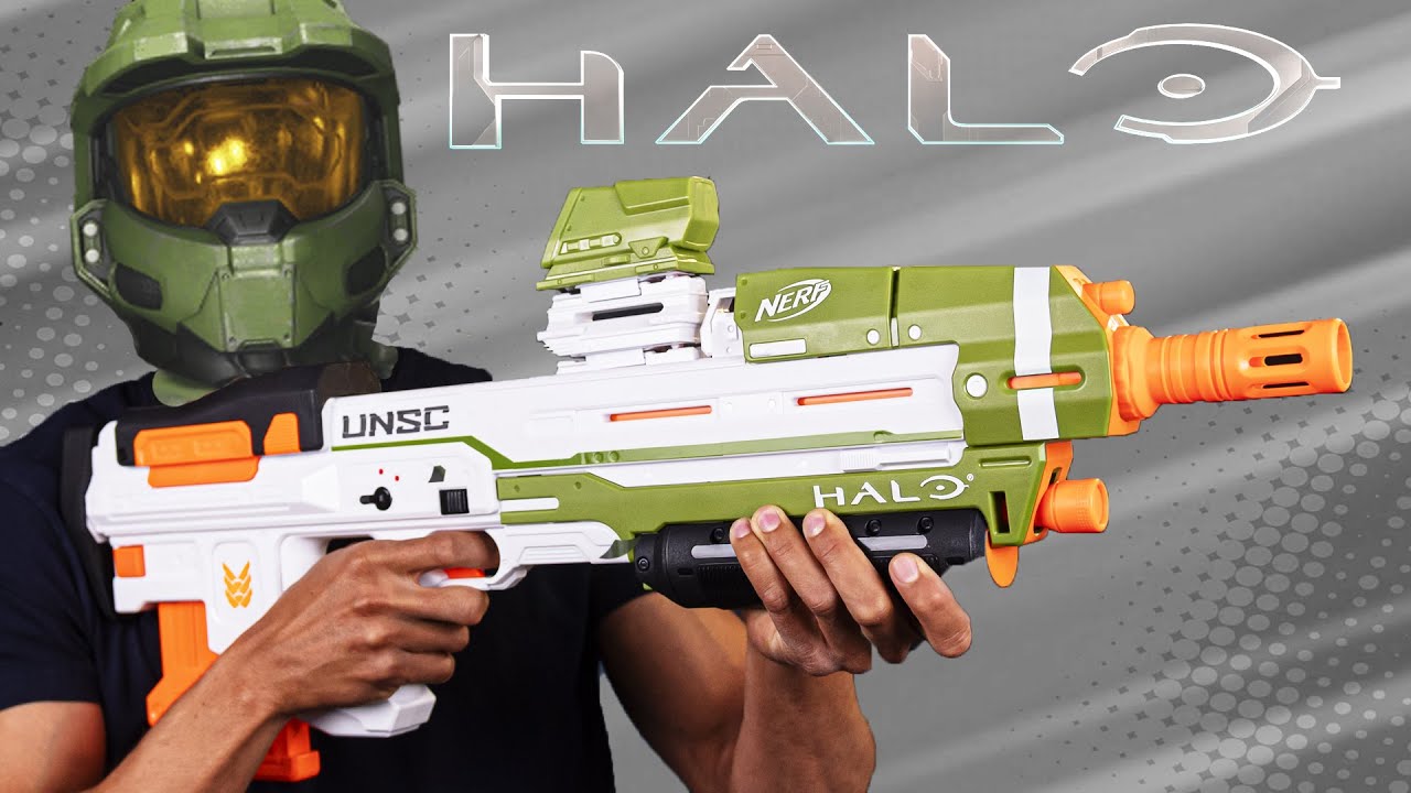 Nerf Halo MA40 - Ale ja tu mam dobry sprzęt!!!