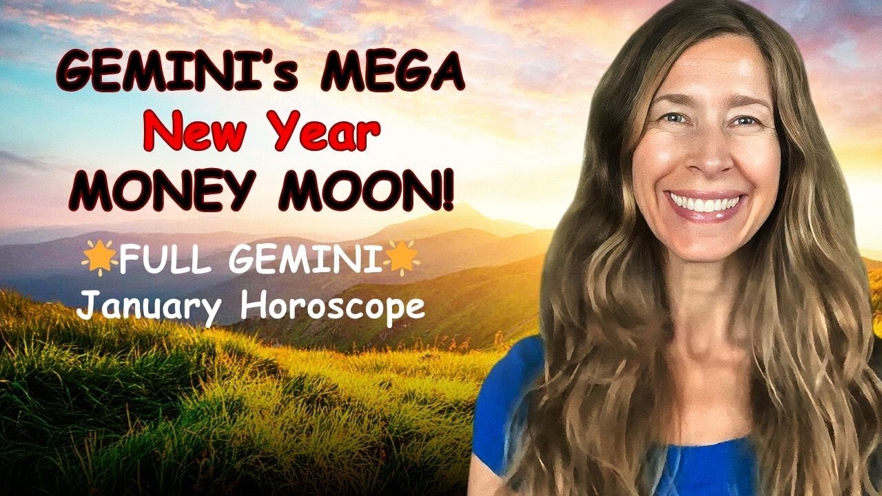 GEMINI’s MEGA New Year MONEY MOON! ⭐️Full Gemini January Horoscope.