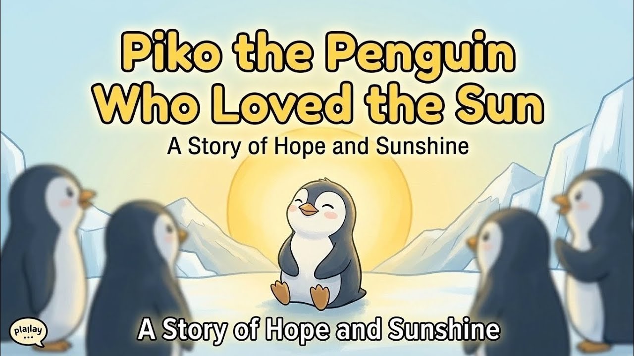 Piko the Penguin Who Loved the Sun | A Heartwarming Story About Being Different